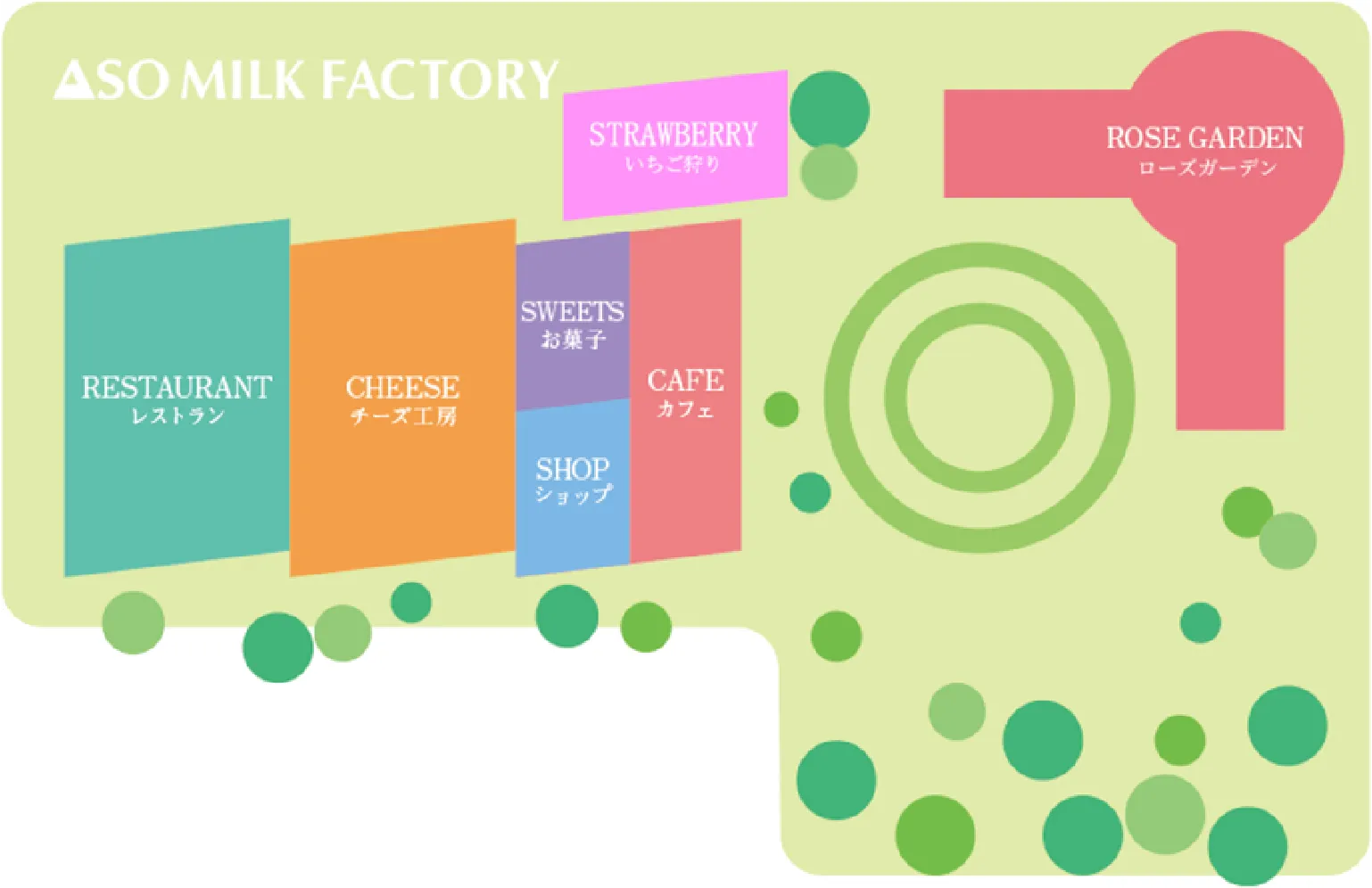 aso milk factoryの地図